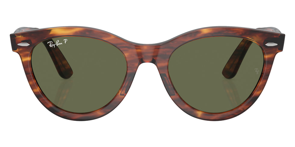 Ray-Ban RB2241 Wayfarer Way 954/58 51 - Striped Havana / Green Polarized #id:rb224195458_s:100100