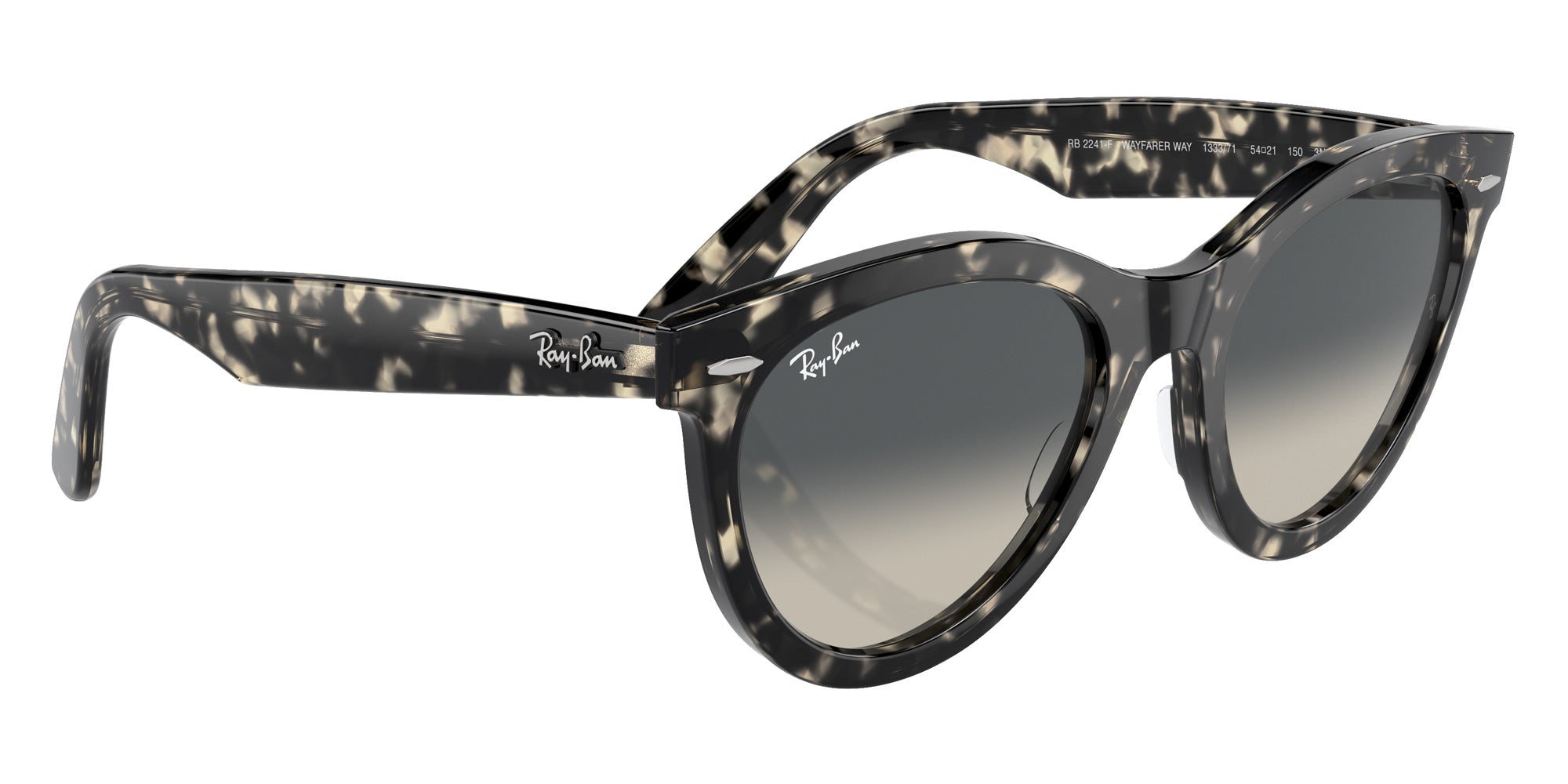 Ray-Ban RB2241F Wayfarer Way 133371 54 - Gray Havana #id:rb2241f133371_s:100120