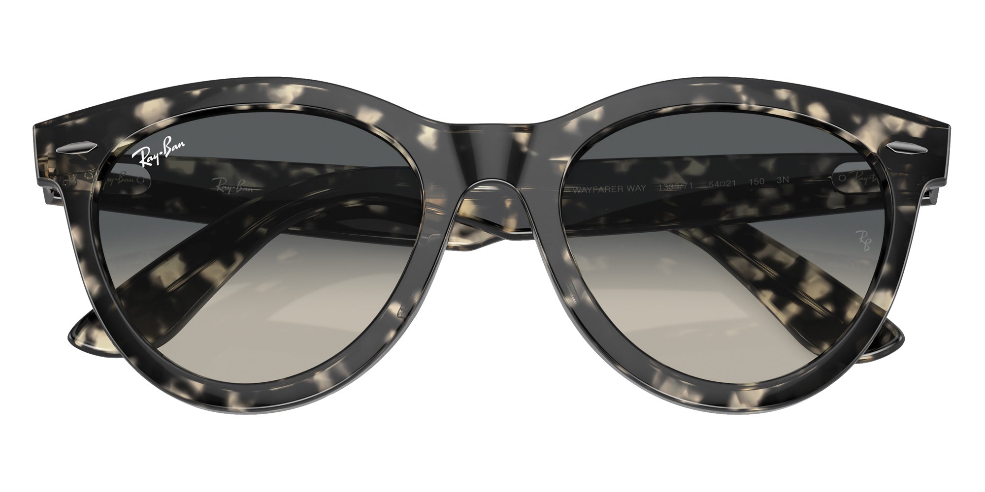 Ray-Ban RB2241F Wayfarer Way 133371 54 - Gray Havana #id:rb2241f133371_s:100125