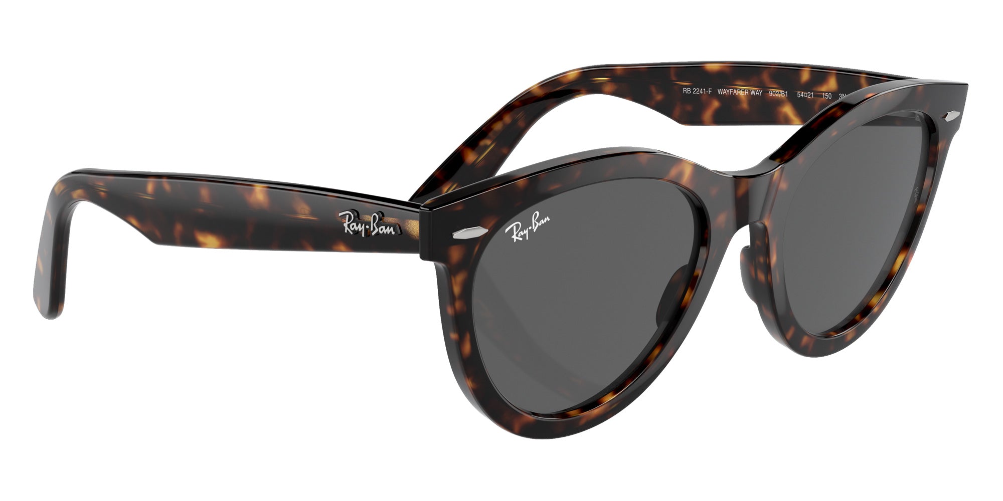 Ray-Ban RB2241F Wayfarer Way 902/B1 54 - Havana / Dark Gray #id:rb2241f902b1_s:106120