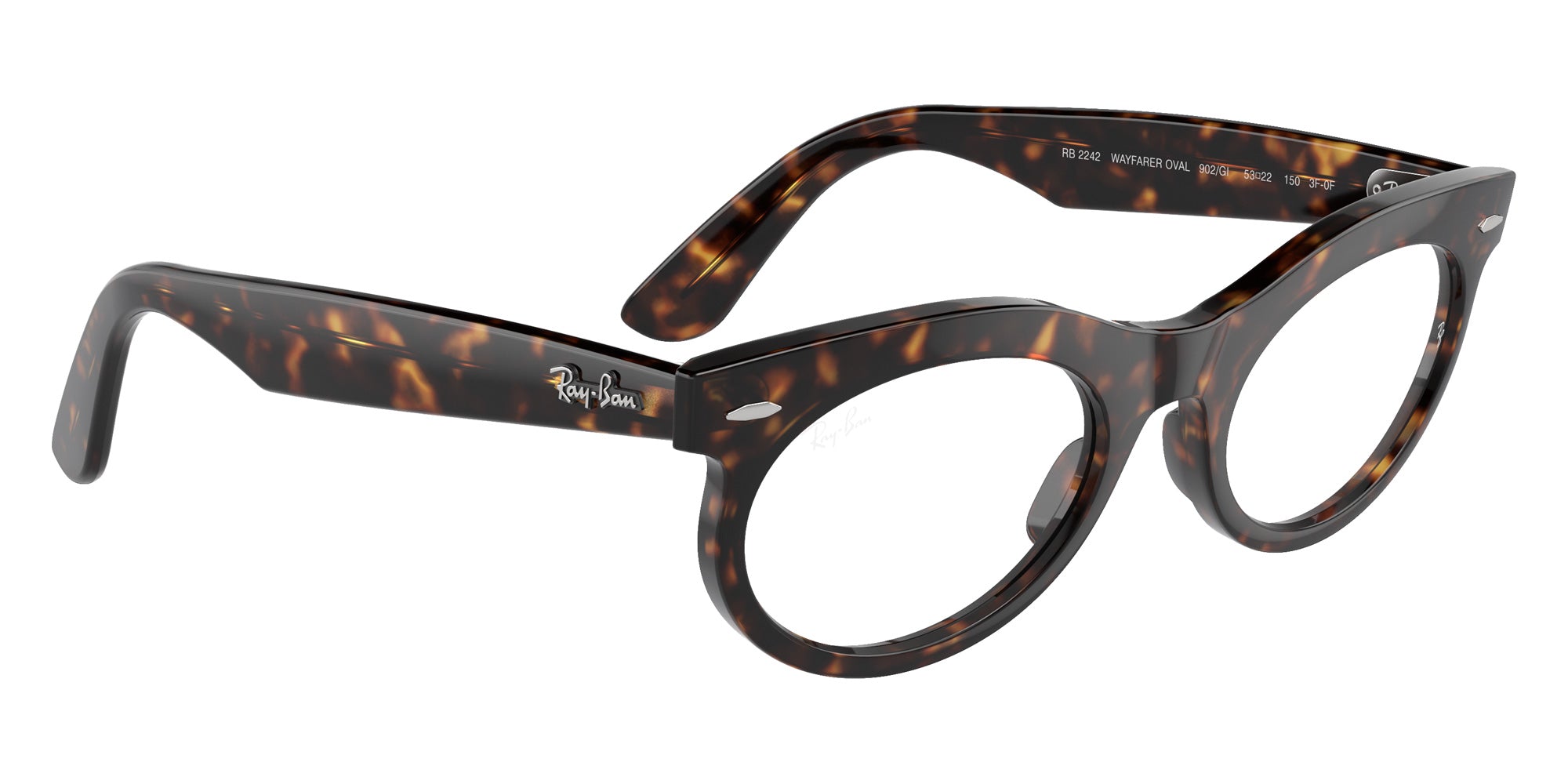 Ray-Ban RB2242 Wayfarer Oval 902/GI 50 - Havana #id:rb2242902gi_s:100125