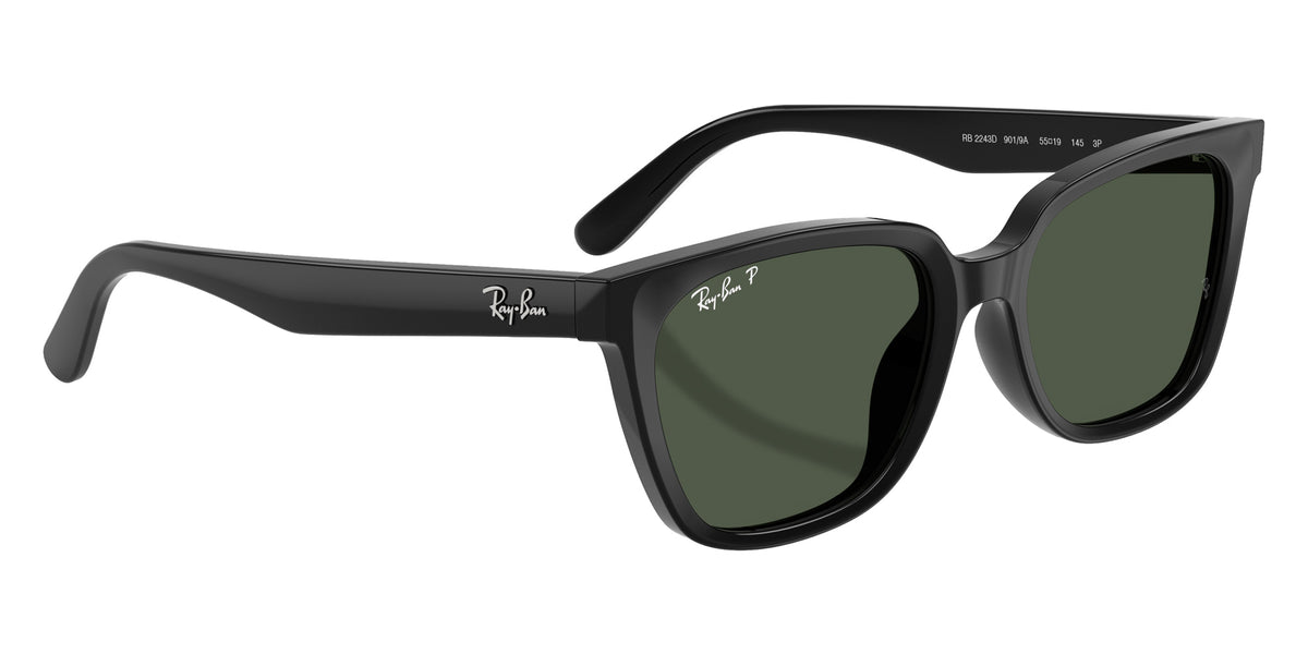 Ray-Ban RB2243D 901/9A 55 - Black / Polarized Dark Green #id:rb2243d9019a_s:106120