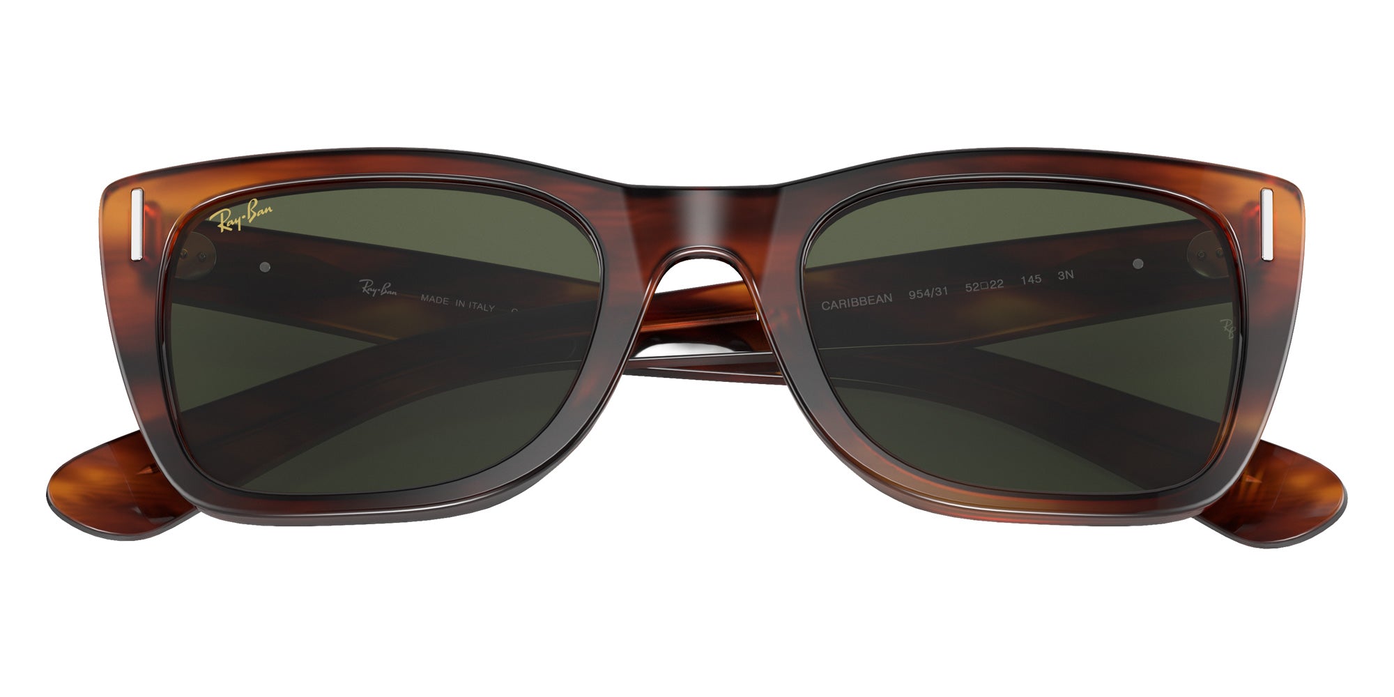 Ray-Ban RB2248 Caribbean 954/31 52 - Striped Havana / G-15 Green #id:rb224895431_s:100125