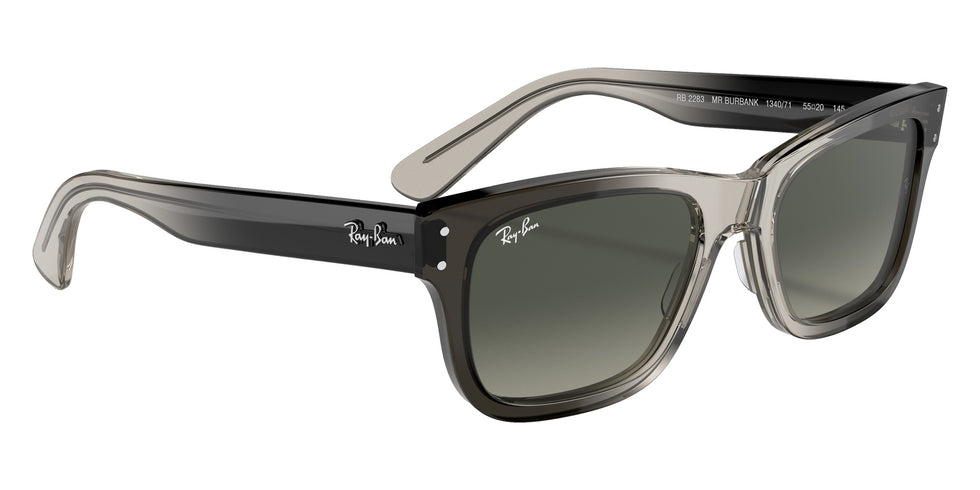 Ray-Ban RB2283 Burbank 134071 55 - Transparent Gray / Gray Gradient #id:rb2283134071_s:100120