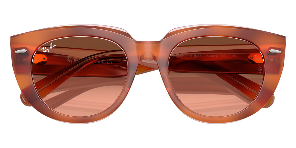 Ray-Ban RB2286 Doreen 1415A5 49 - Red Havana on Transparent Multicolor #id:rb22861415a5_s:100125