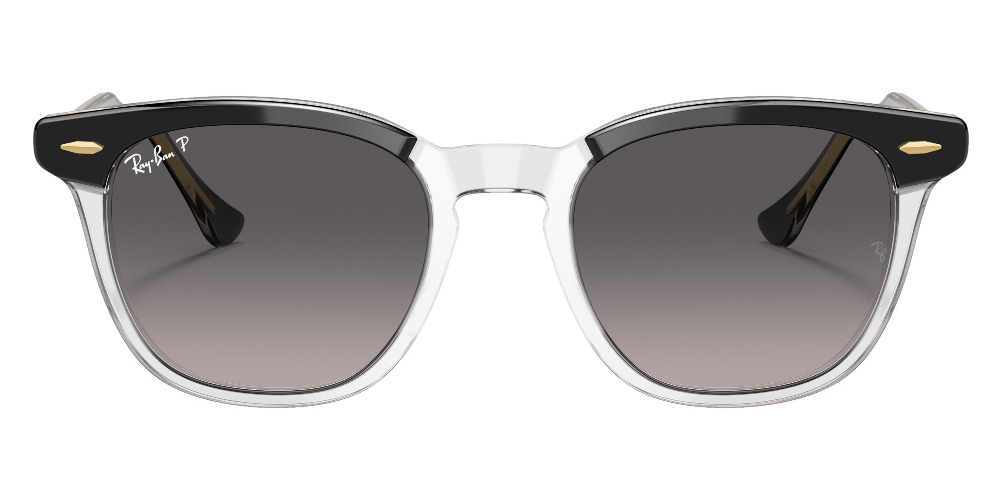 Ray-Ban RB2298 Hawkeye 1294M3 52 - Black on Transparent / Gray Polarized #id:rb22981294m3_s:100100