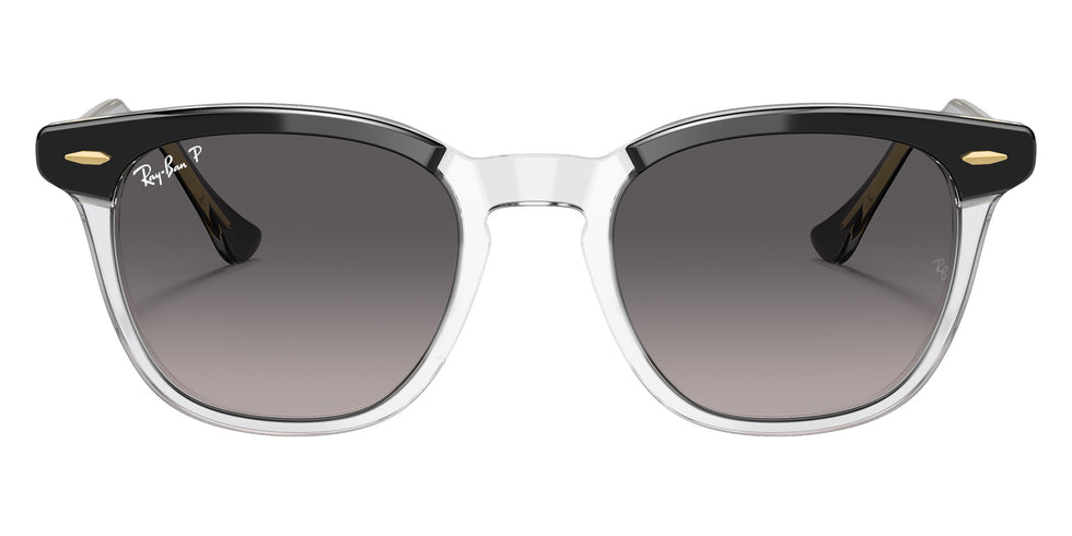 Ray-Ban RB2298 Hawkeye 1294M3 52 - Black on Transparent / Gray Polarized #id:rb22981294m3_s:100100