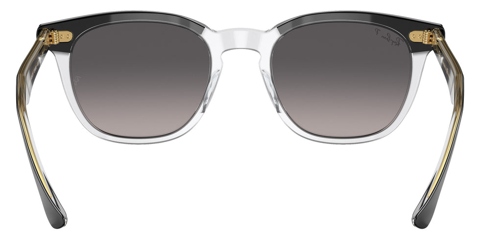Ray-Ban RB2298 Hawkeye 1294M3 52 - Black on Transparent / Gray Polarized #id:rb22981294m3_s:100115