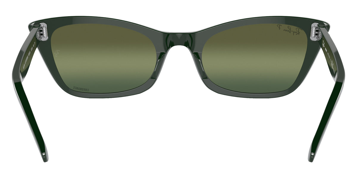 Ray-Ban RB2299 Lady Burbank 6659G4 55 - Green / Silver/Green Polarized+ Mirrored #id:rb22996659g4_s:100115