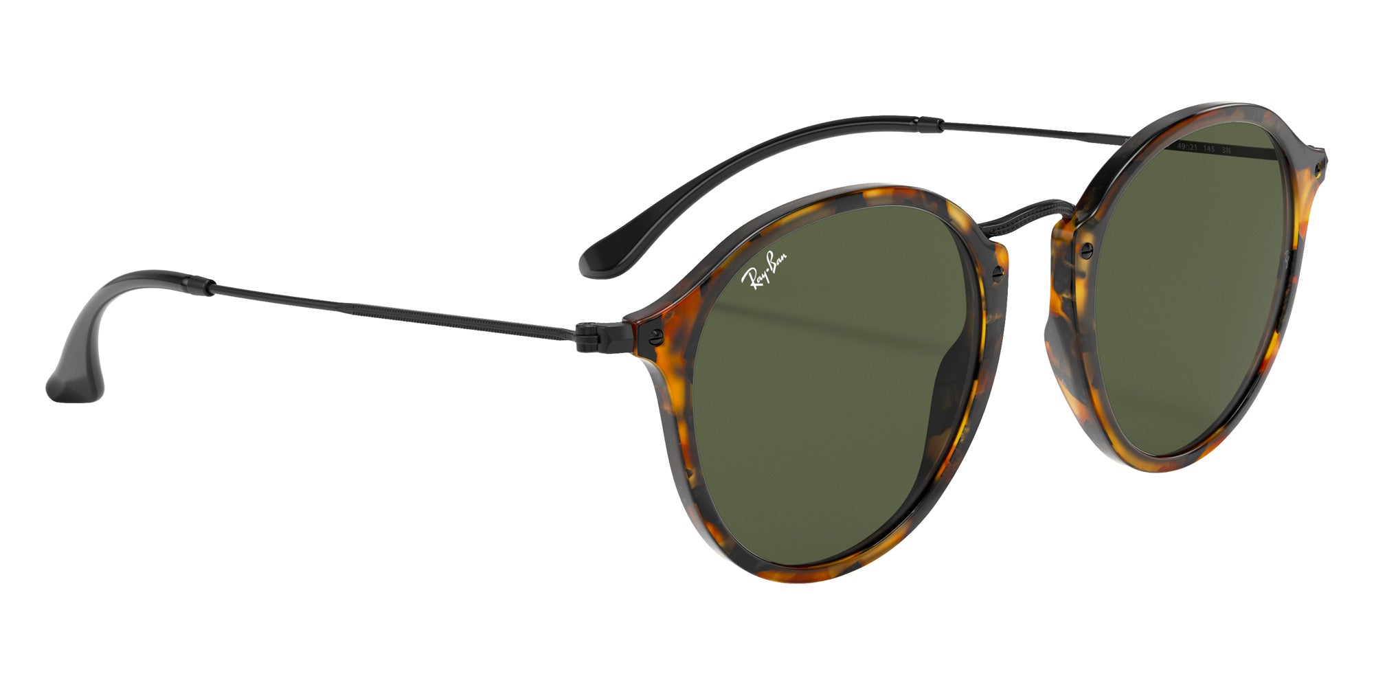 Ray-Ban RB2447 Round Fleck 1157 49 - Black Havana #id:rb24471157_s:100120