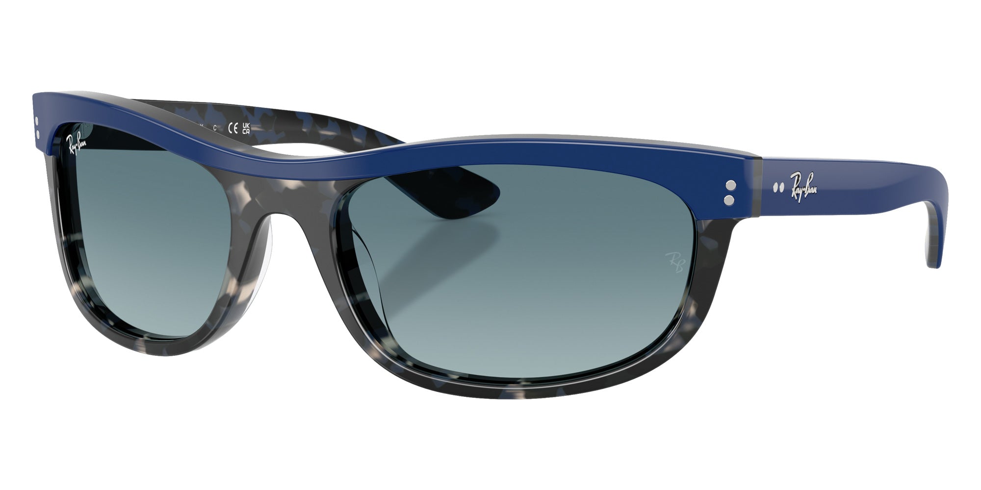 Ray-Ban RB2489 Balorama Street Neat 14453M 62 - Blue on Havana / Blue Gradient Gray #id:rb248914453m_s:110105