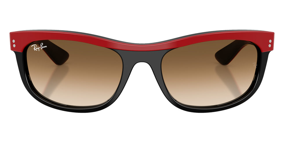 Ray-Ban RB2489 Balorama Street Neat 955/51 62 - Red on Black / Clear Gradient Brown #id:rb248995551_s:112100