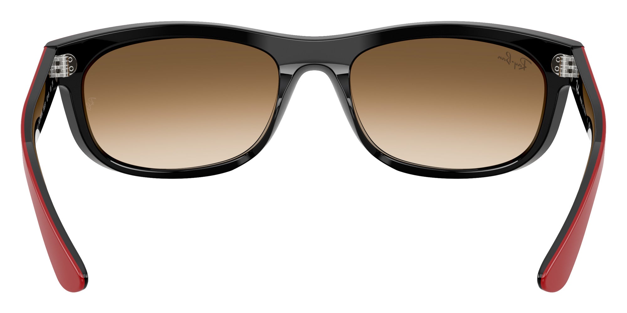 Ray-Ban RB2489 Balorama Street Neat 955/51 62 - Red on Black / Clear Gradient Brown #id:rb248995551_s:112115