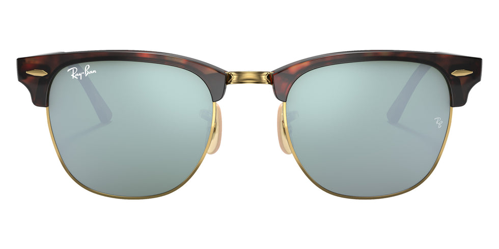 Ray-Ban RB3016 Clubmaster 114530 51 - Havana on Gold / Silver Flash Mirrored #id:rb3016114530_s:100100