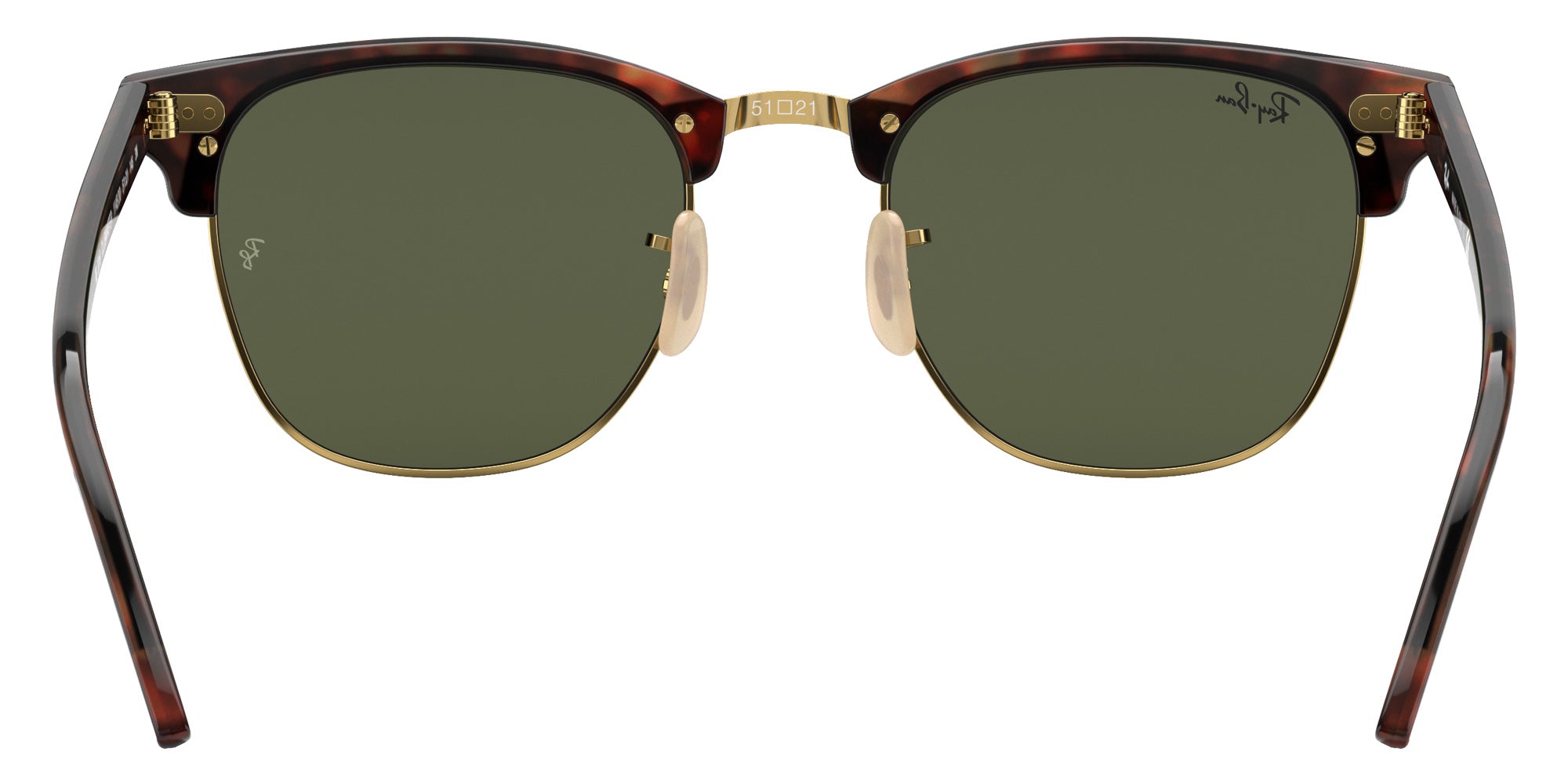 Ray-Ban RB3016 Clubmaster 114530 51 - Havana on Gold / Silver Flash Mirrored #id:rb3016114530_s:100115