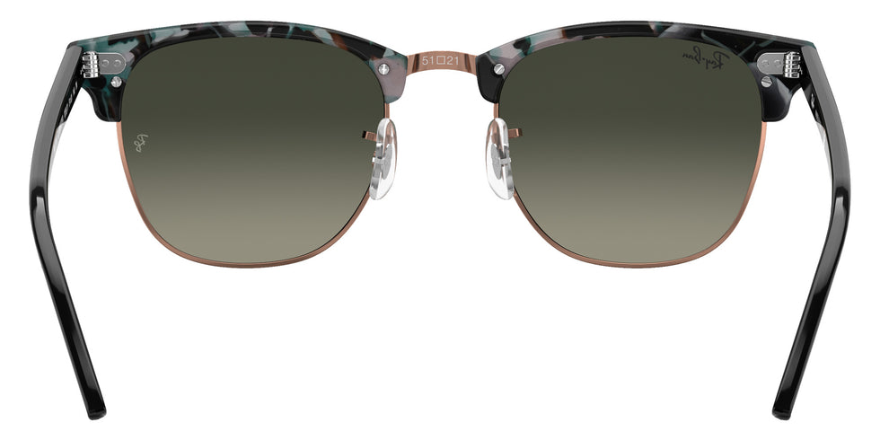 Ray-Ban RB3016 Clubmaster Fleck 125571 49 - Gray Green / Gray Gradient #id:rb3016125571_s:100115