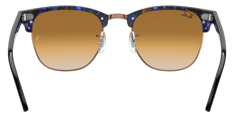 Ray-Ban RB3016 Clubmaster Fleck 125651 49 - Brown & Blue / Light Brown Gradient #id:rb3016125651_s:104115