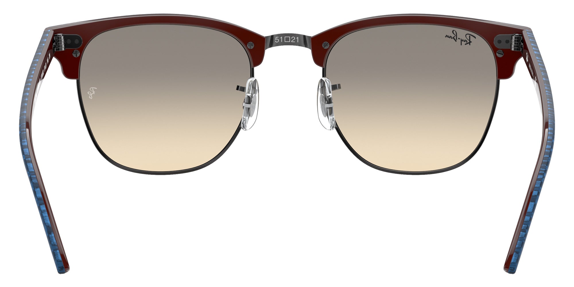 Ray-Ban RB3016 Clubmaster Marble 131032 49 - Blue #id:rb3016131032_s:100115