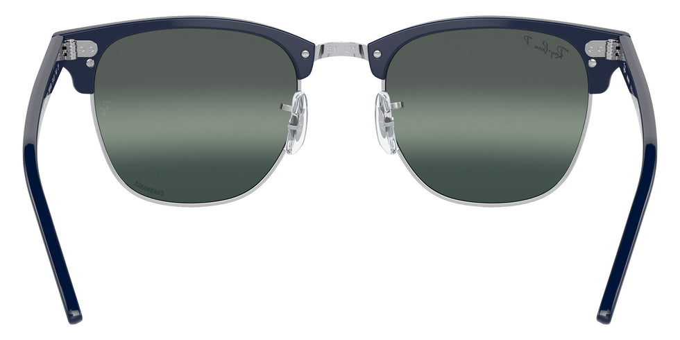 Ray-Ban RB3016 Clubmaster 1366G6 51 - Blue on Silver / Silver/Blue Polarized+ Mirrored #id:rb30161366g6_s:102115