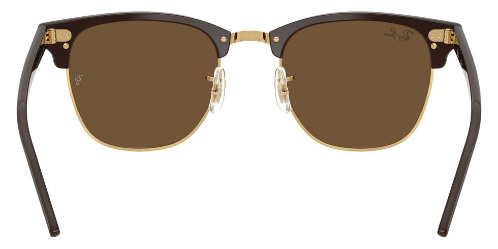 Ray-Ban RB3016 Clubmaster Classic 687853 51 - Brown & Gold #id:rb3016687853_s:102115