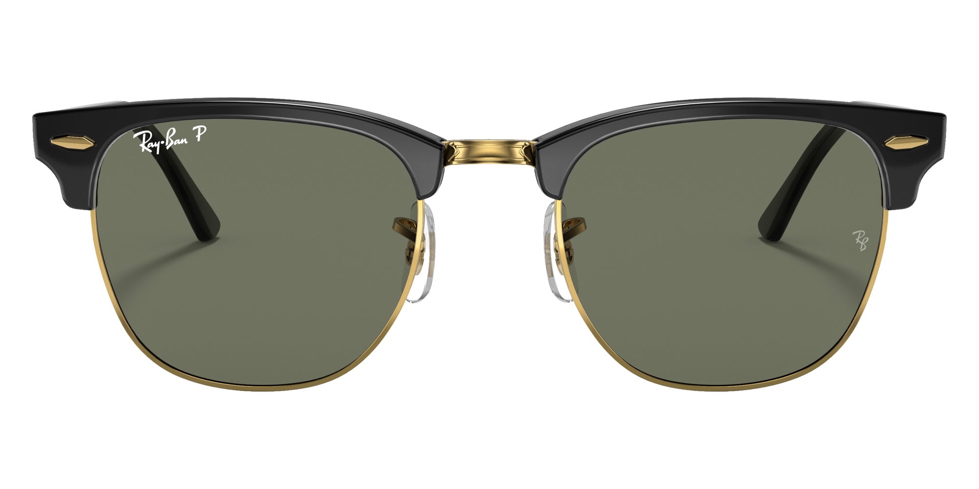 Ray-Ban RB3016 Clubmaster Classic 901/58 49 - Black/Gold / G-15 Green Polarized #id:rb301690158_s:102100