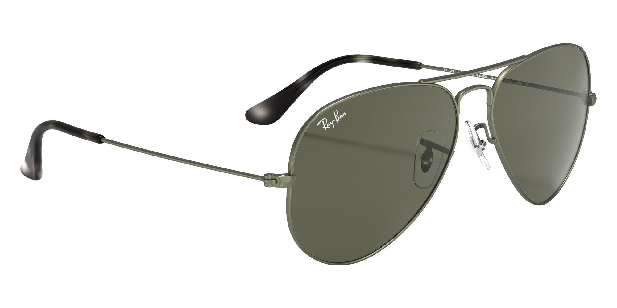 Ray-Ban RB3025 Aviator Classic 919131 58 - Transparent Green / G-15 Green #id:rb3025919131_s:100120