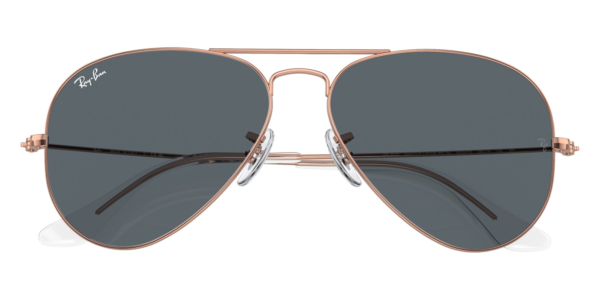 Ray-Ban RB3025 Aviator Rose Gold 9202R5 58 - Rose Gold #id:rb30259202r5_s:100125