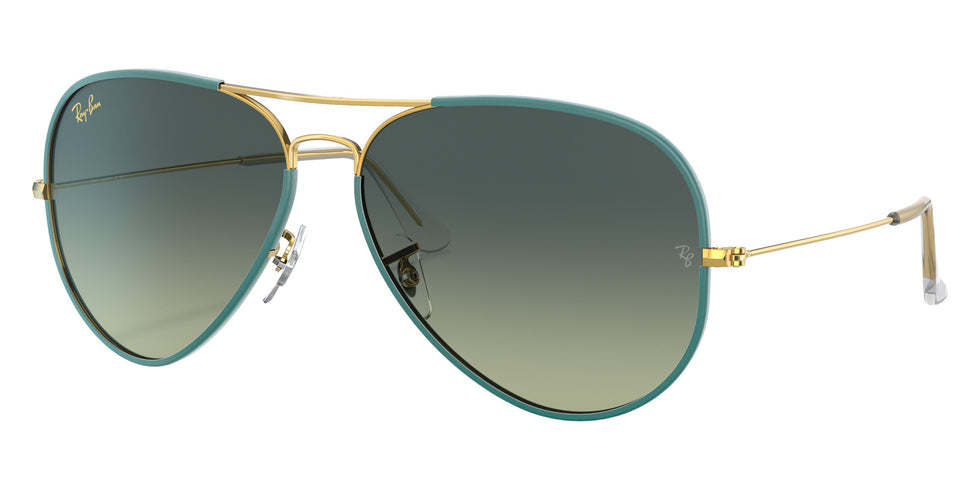 Ray-Ban RB3025JM Aviator Full Color Legend 9196BH 58 - Green #id:rb3025jm9196bh_s:100105