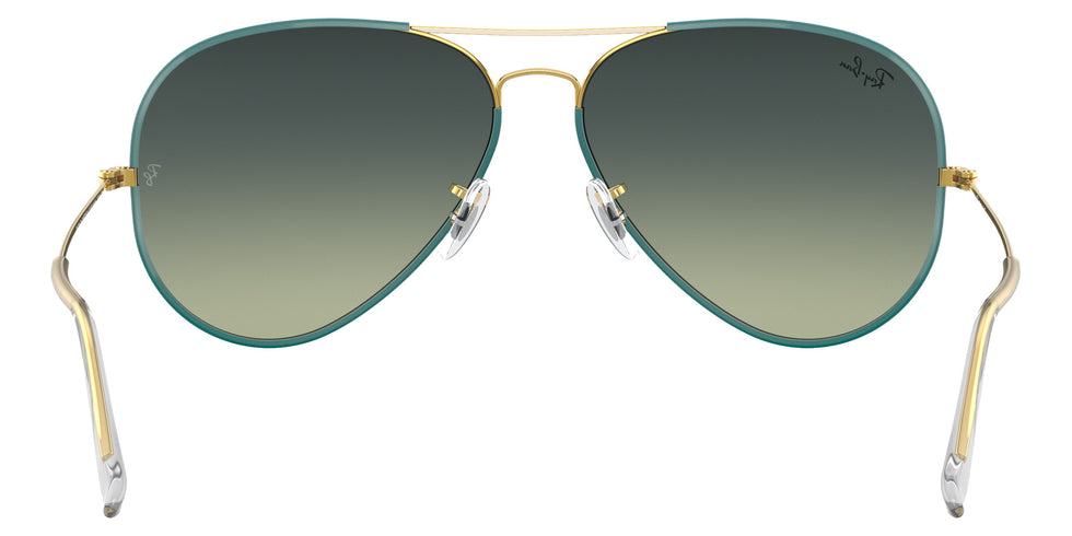 Ray-Ban RB3025JM Aviator Full Color Legend 9196BH 58 - Green #id:rb3025jm9196bh_s:100115