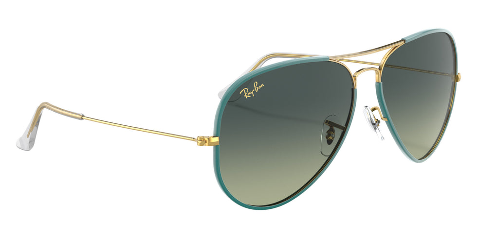 Ray-Ban RB3025JM Aviator Full Color Legend 9196BH 58 - Green #id:rb3025jm9196bh_s:100120