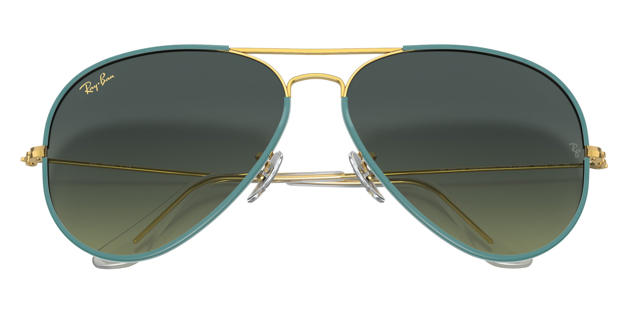 Ray-Ban RB3025JM Aviator Full Color Legend 9196BH 58 - Green #id:rb3025jm9196bh_s:100125