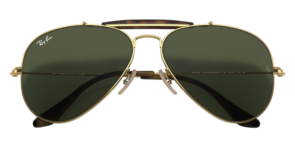 Ray-Ban RB3029 Outdoorsman Havana 181 62 - Arista Gold / G-15 Green #id:rb3029181_s:100125