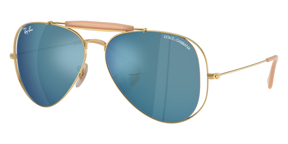 Ray-Ban RB3029M The Outdoorsman by DOLCE&GABBANA 001/55 54 - Arista Gold #id:rb3029m00155_s:104105