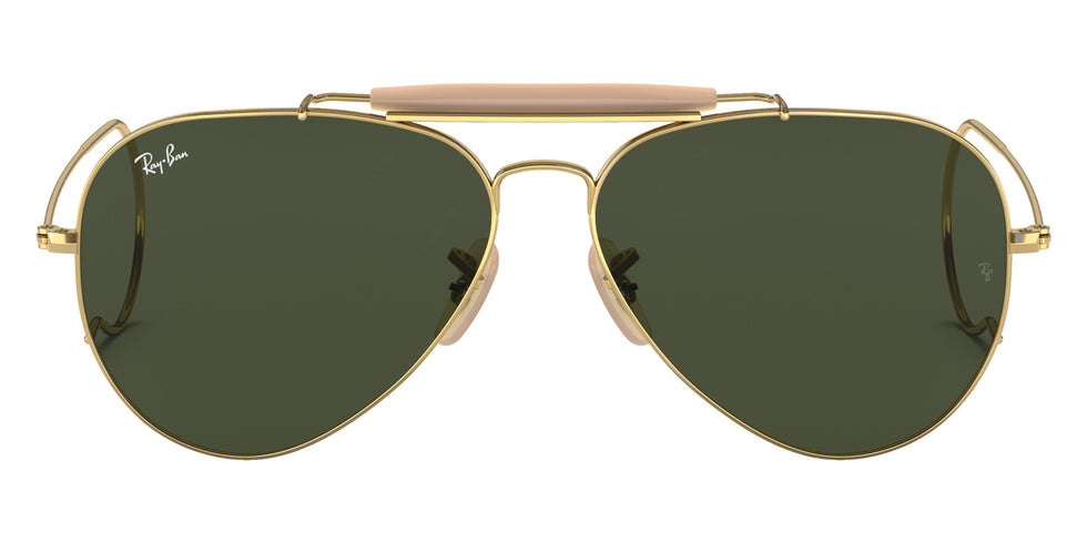 Ray-Ban RB3030 Outdoorsman L0216 58 - Arista Gold / G-15 Green #id:rb3030l0216_s:100100