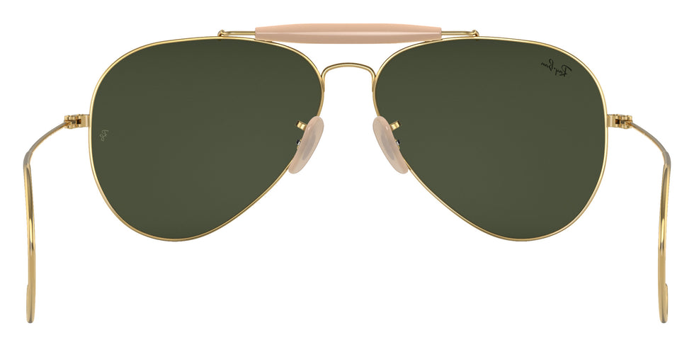 Ray-Ban RB3030 Outdoorsman L0216 58 - Arista Gold / G-15 Green #id:rb3030l0216_s:100115