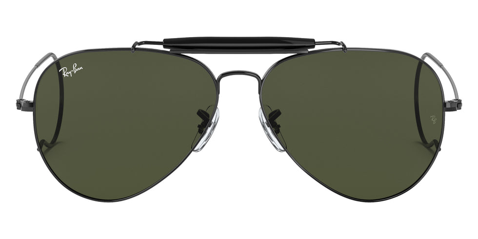 Ray-Ban RB3030 Outdoorsman L9500 58 - Black / G-15 Green #id:rb3030l9500_s:102100