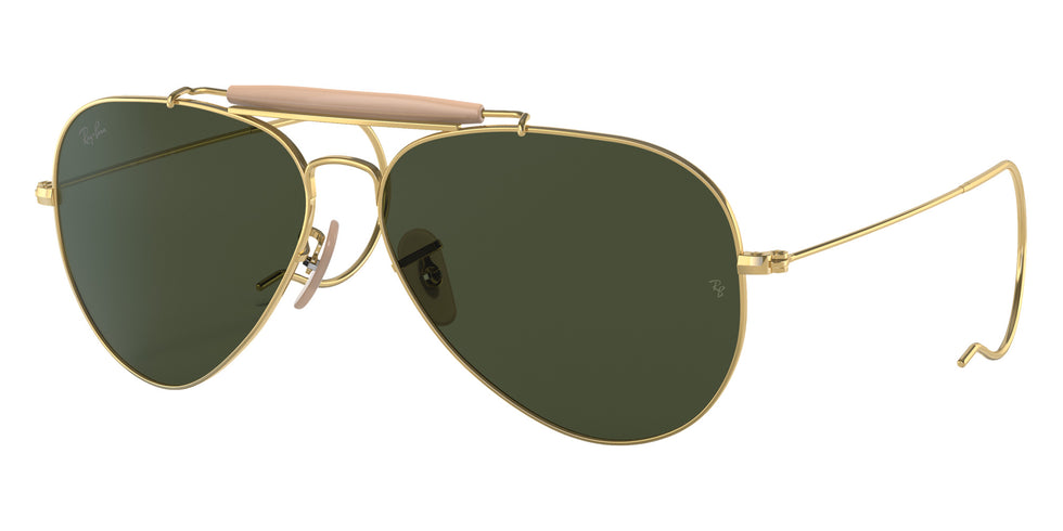 Ray-Ban RB3030 Outdoorsman | Aviation W3402 58 - Arista Gold / G-15 Green #id:rb3030w3402_s:100105