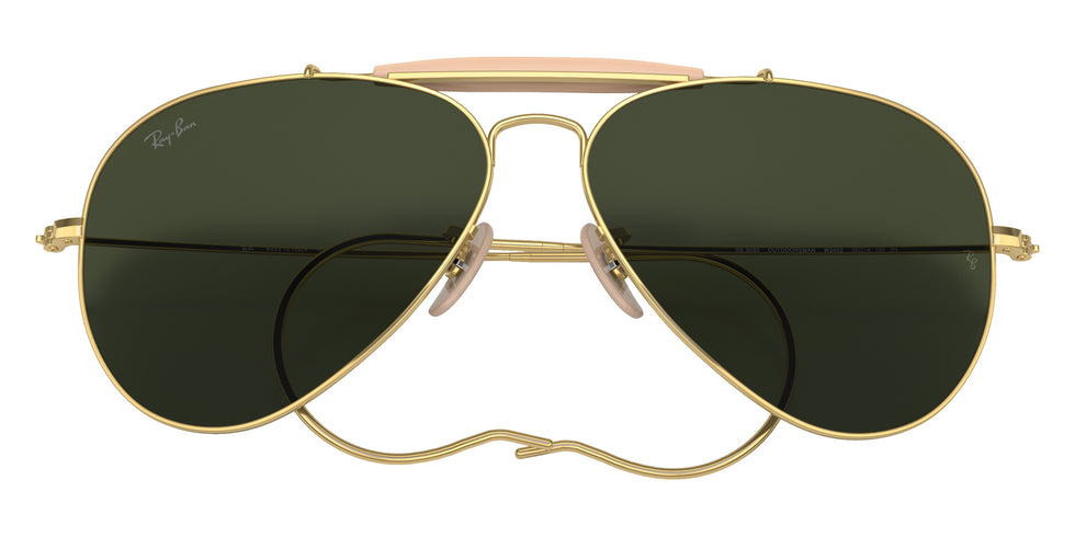 Ray-Ban RB3030 Outdoorsman | Aviation W3402 58 - Arista Gold / G-15 Green #id:rb3030w3402_s:100120