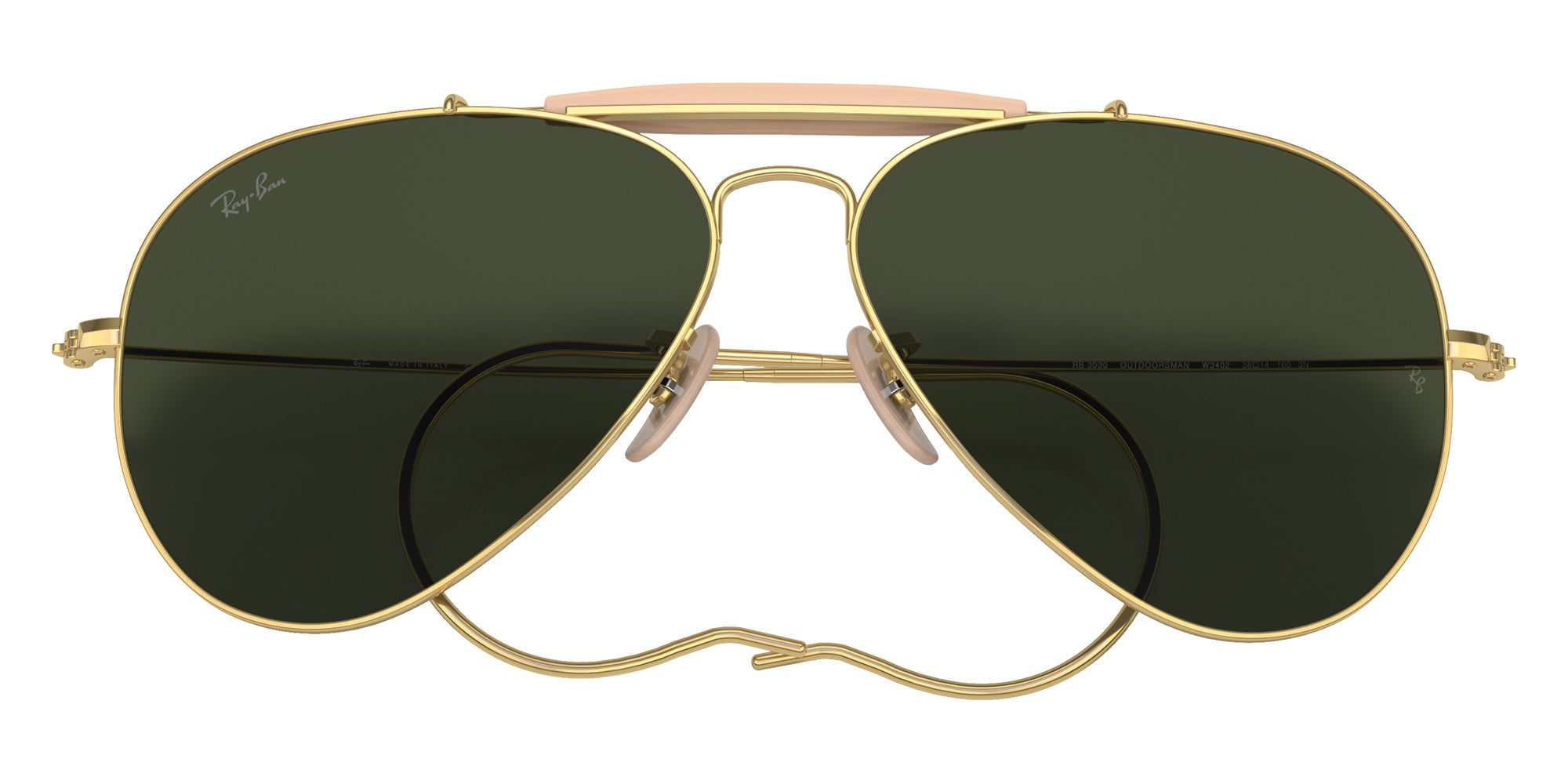 Ray-Ban RB3030 Outdoorsman Aviation Collection W3402 58 - Arista Gold #id:rb3030w3402_s:100125