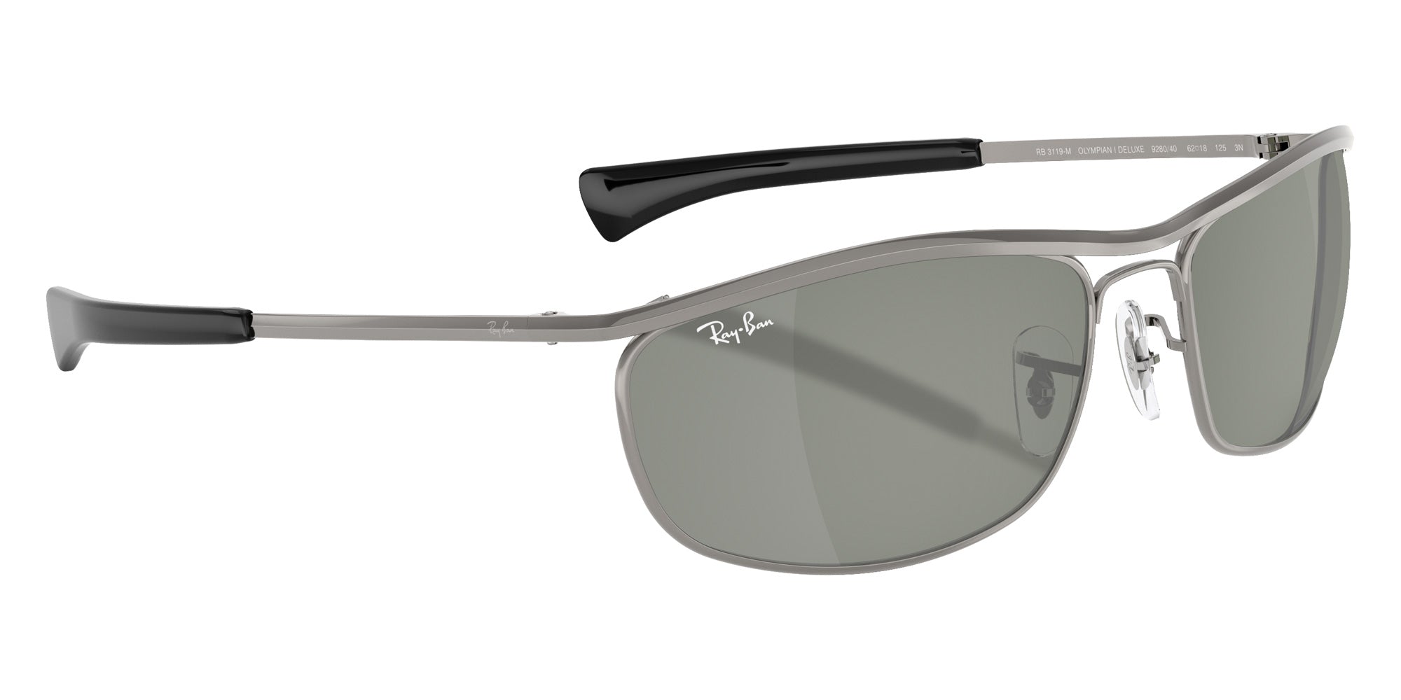 Ray-Ban RB3119M Ray-Ban Star Wars™ - The Mandalorian Olympian Deluxe 928040 62 - Gunmetal / Green Mirrored Silver #id:rb3119m928040_s:100120