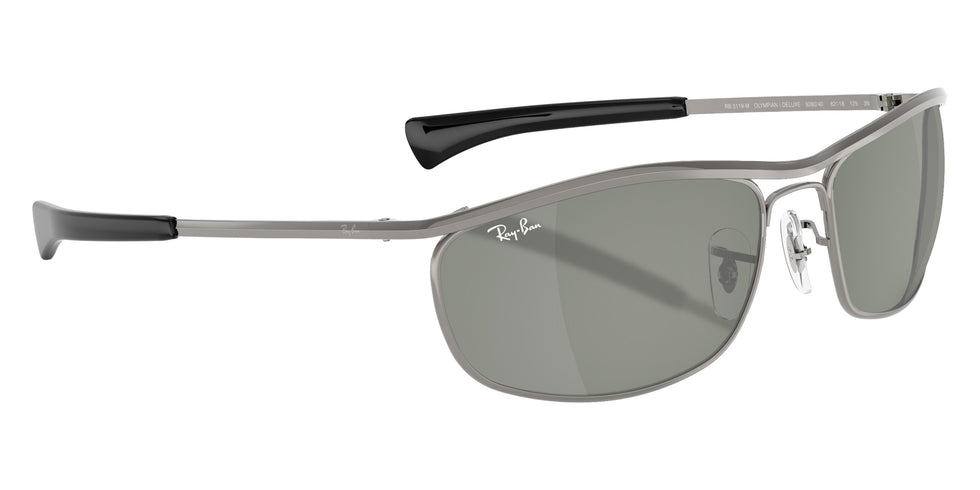 Ray-Ban RB3119M Ray-Ban Star Wars™ - The Mandalorian Olympian Deluxe 928040 62 - Gunmetal / Green Mirrored Silver #id:rb3119m928040_s:100120