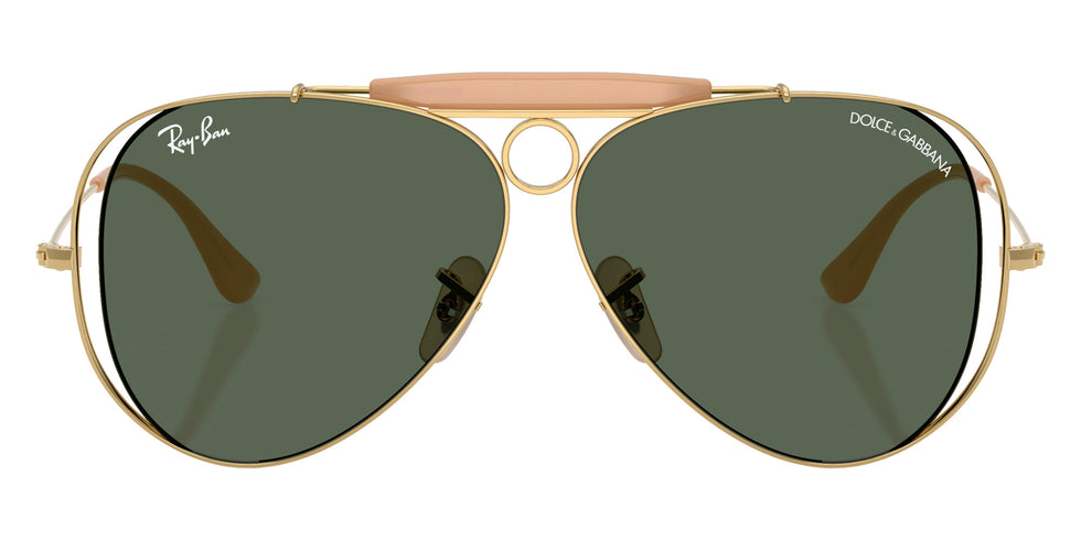 Ray-Ban RB3138M The Shooter by DOLCE&GABBANA 001/71 54 - Arista Gold #id:rb3138m00171_s:104100