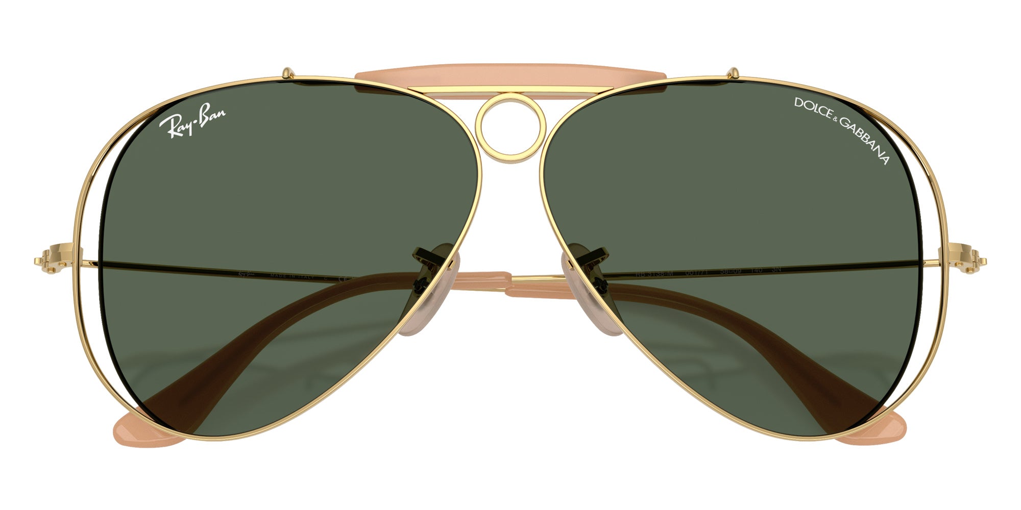 Ray-Ban RB3138M The Shooter by DOLCE&GABBANA 001/71 54 - Arista Gold #id:rb3138m00171_s:104125