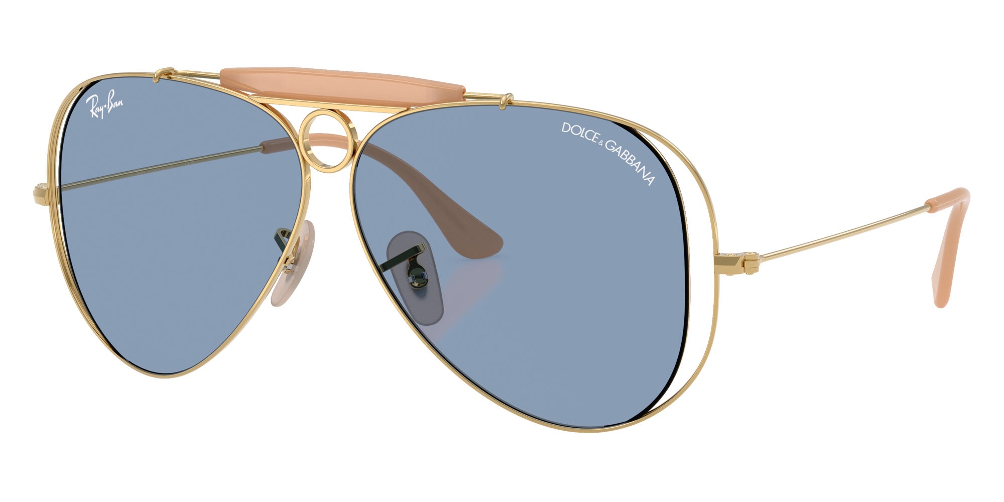 Ray-Ban RB3138M The Shooter by DOLCE&GABBANA 001/72 54 - Arista Gold #id:rb3138m00172_s:108105