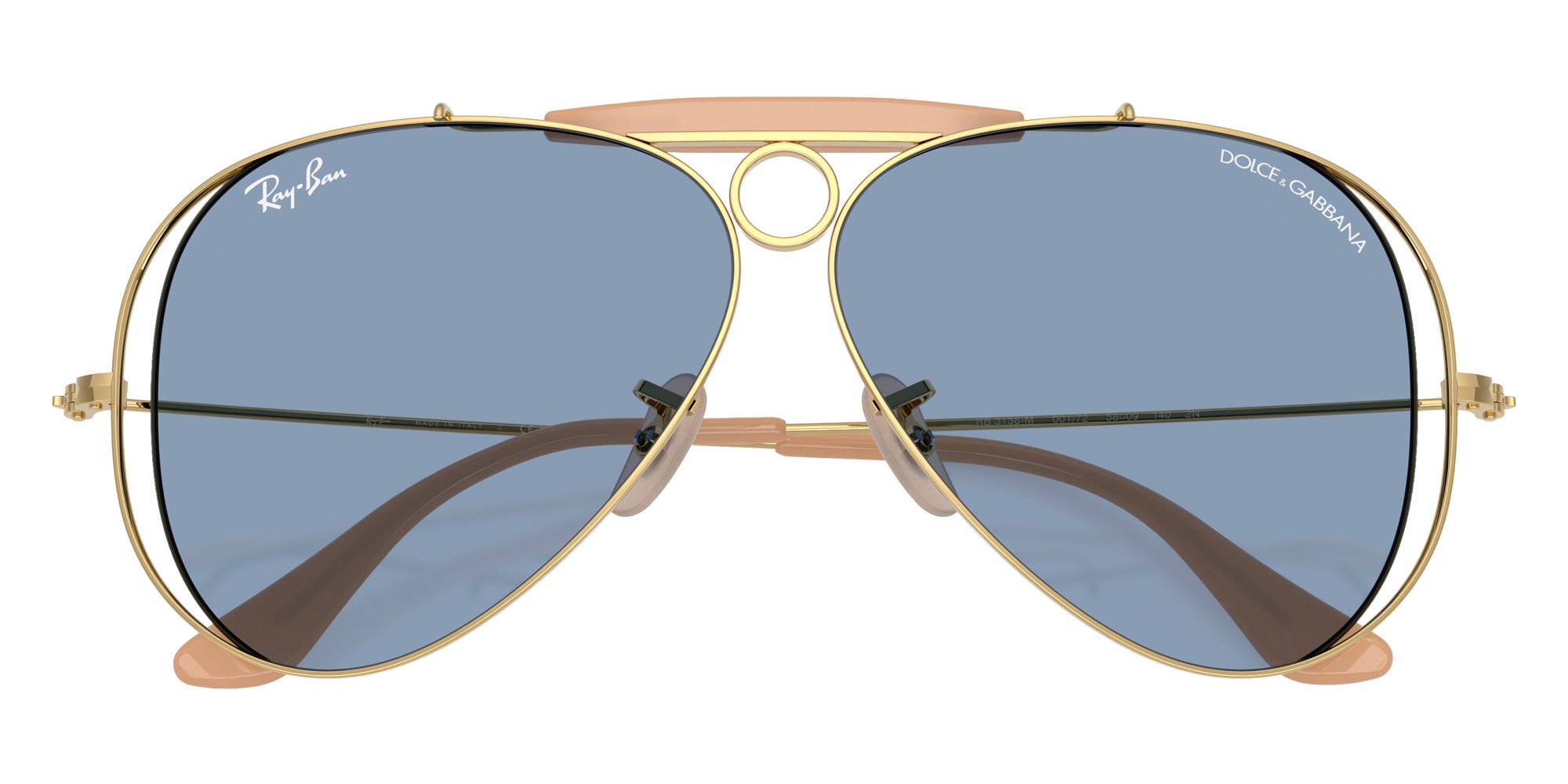 Ray-Ban RB3138M The Shooter by DOLCE&GABBANA 001/72 54 - Arista Gold #id:rb3138m00172_s:108125