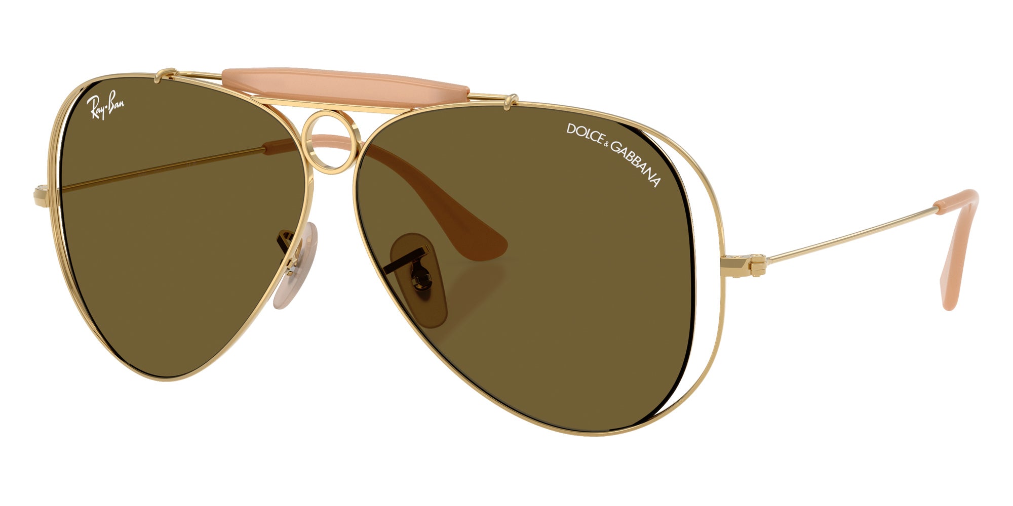 Ray-Ban RB3138M The Shooter by DOLCE&GABBANA 001/73 54 - Arista Gold #id:rb3138m00173_s:112105