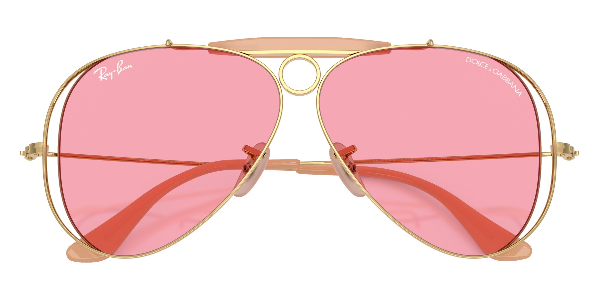 Ray-Ban RB3138M The Shooter by DOLCE&GABBANA 001/84 54 - Arista Gold #id:rb3138m00184_s:116125