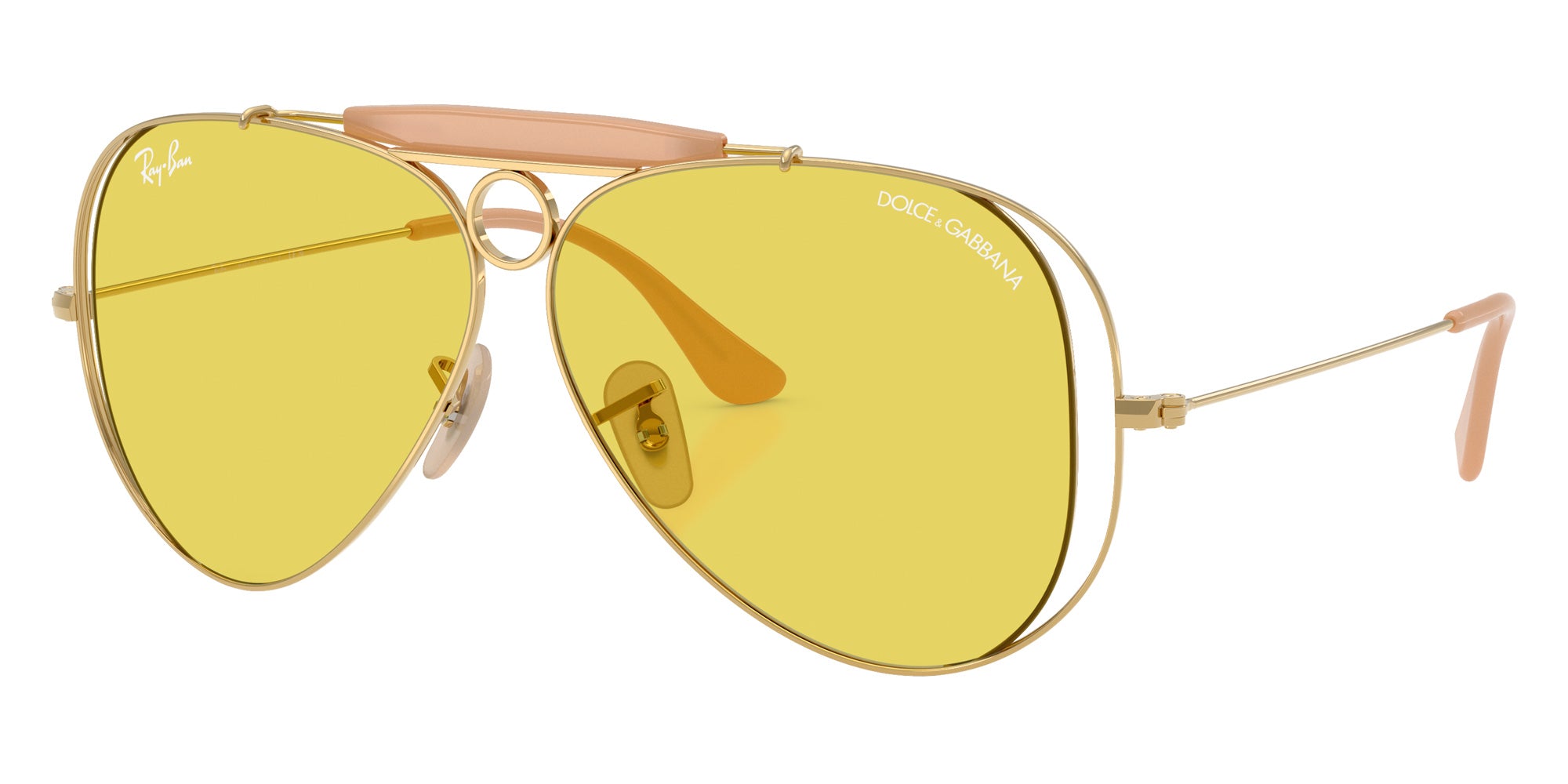 Ray-Ban RB3138M The Shooter by DOLCE&GABBANA 001/85 54 - Arista Gold #id:rb3138m00185_s:120105