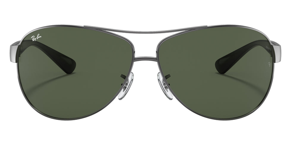 Ray-Ban RB3386 004/71 67 - Gunmetal / Dark Green #id:rb338600471_s:104100