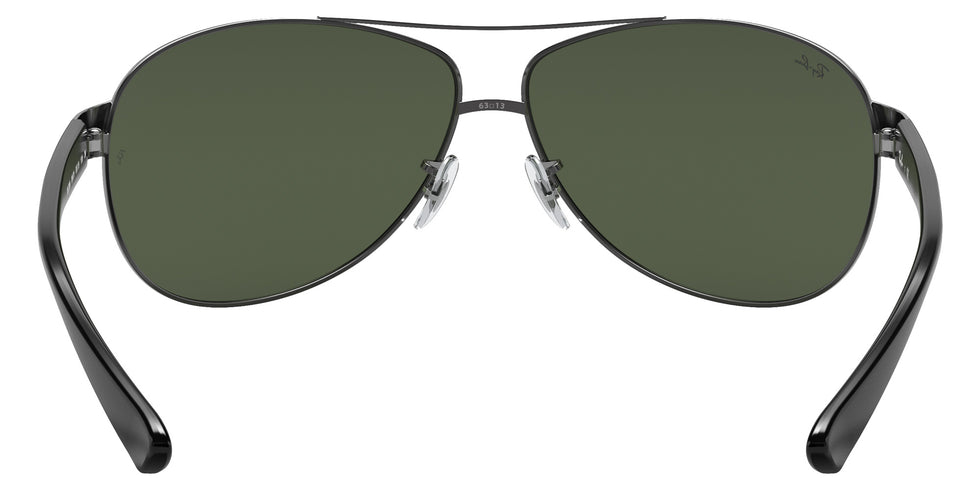 Ray-Ban RB3386 004/71 67 - Gunmetal / Dark Green #id:rb338600471_s:104115